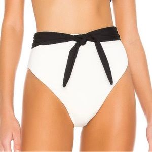 Mara Hoffman Goldie High Waisted Bikini Bottom